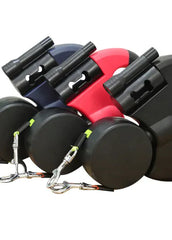 Auto Double Dog Leash