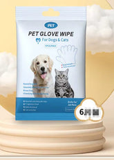 Pet Cleaning Gloves & Wipes
