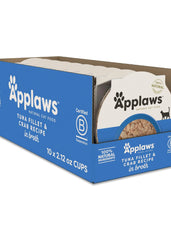 Applaws Natural Wet Cat Food (10 x 2.12 oz Cups)