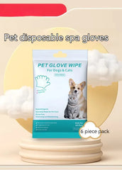 Pet Cleaning Gloves & Wipes