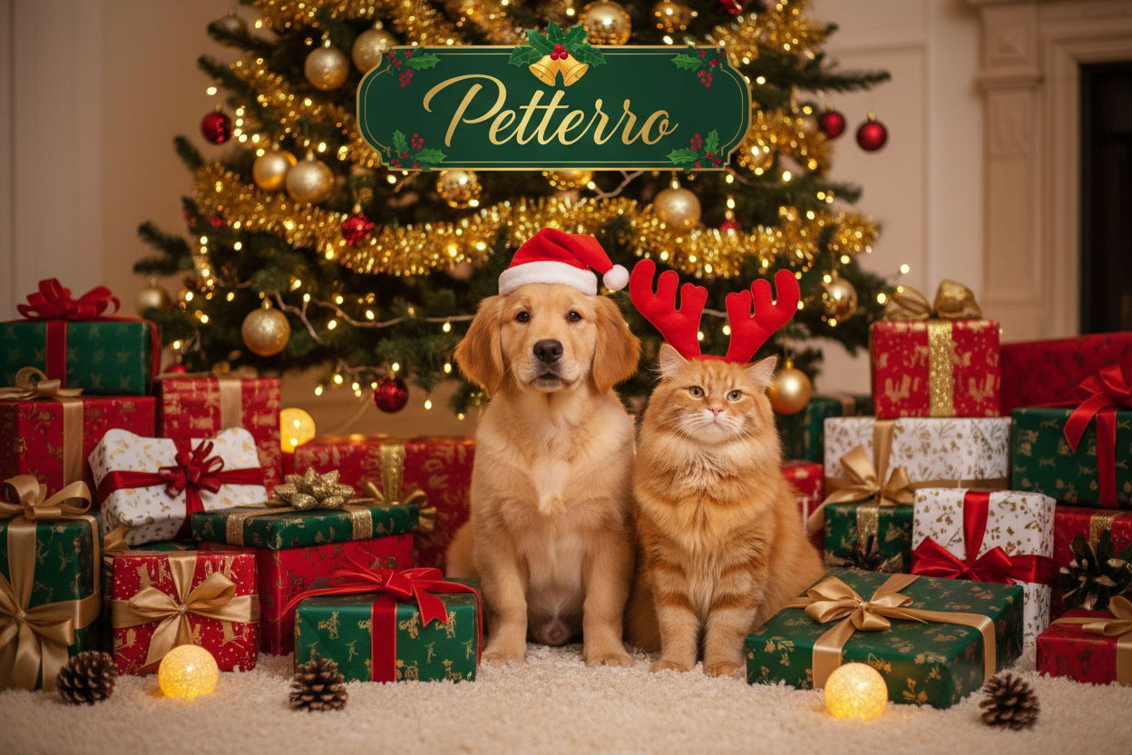 christmas pets and gifts brand name Petterro